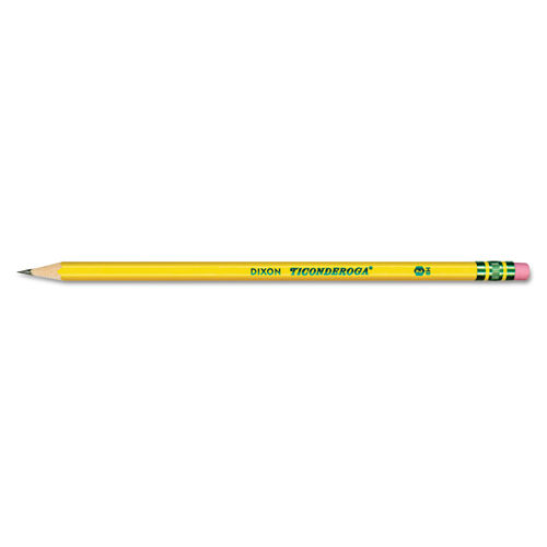 Ticonderoga Beginner Pencils Presharpened 2 Lead Medium Soft Pack of 4 -  Office Depot