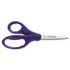 FSK1294587097J - Student Scissors, Pointed Tip, 7" Long, 3" Cut Length, Straight Handles, Randomly Assorted Colors