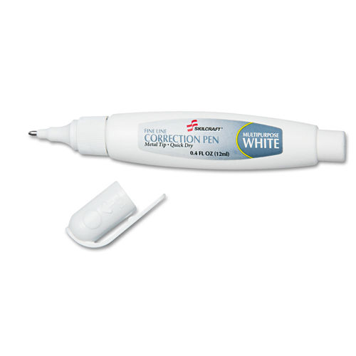 SKILCRAFT Correction Fluid Pen by AbilityOne® NSN3861609