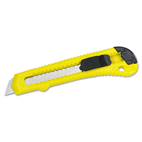 Stanley Bostitch Quick Change Utility Knife 6 38 Yellow - Office Depot