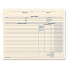 TOP3440 - Job Folder, Straight Tabs, Letter Size, Manila, 20/Pack