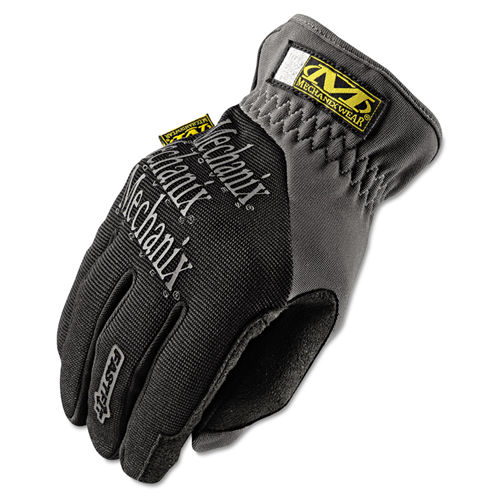 MECHANIX WEAR Large Black Synthetic Leather Gloves, (1-Pair) in the Work  Gloves department at