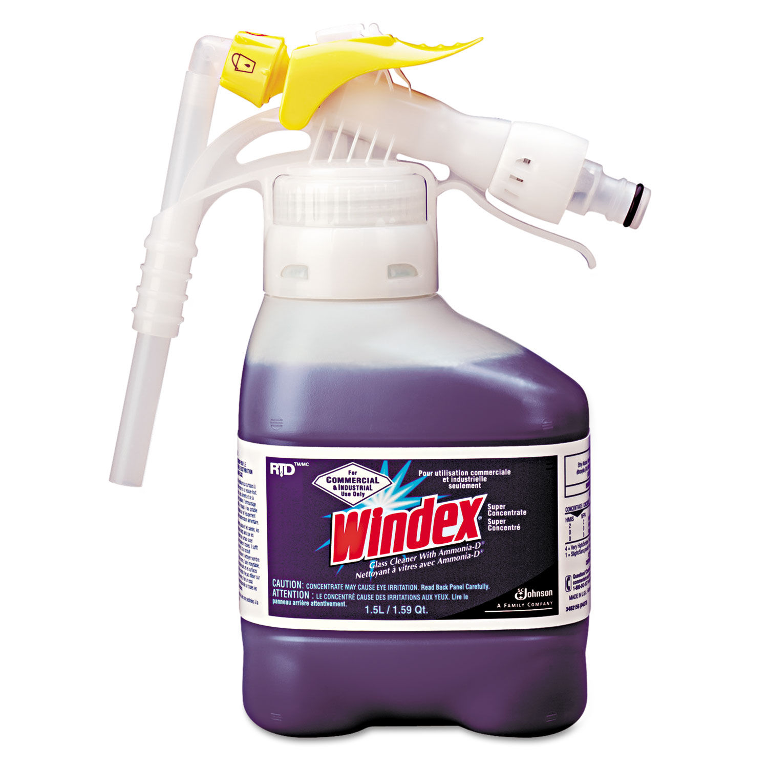 SuperConcentrated AmmoniaD Glass Cleaner RTD by Windex® DVO3481049