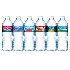 True Clear Purified Bottled Water, 8 oz Bottle, 24 Bottles/Carton, 182 Cartons/Pallet