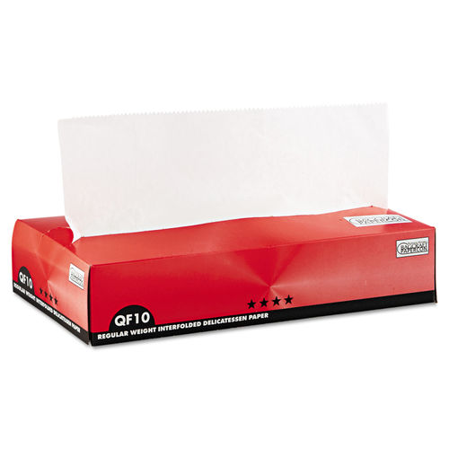 Durable Packaging Interfolded Deli Sheets, 12 x 10 3/4, 500/Box