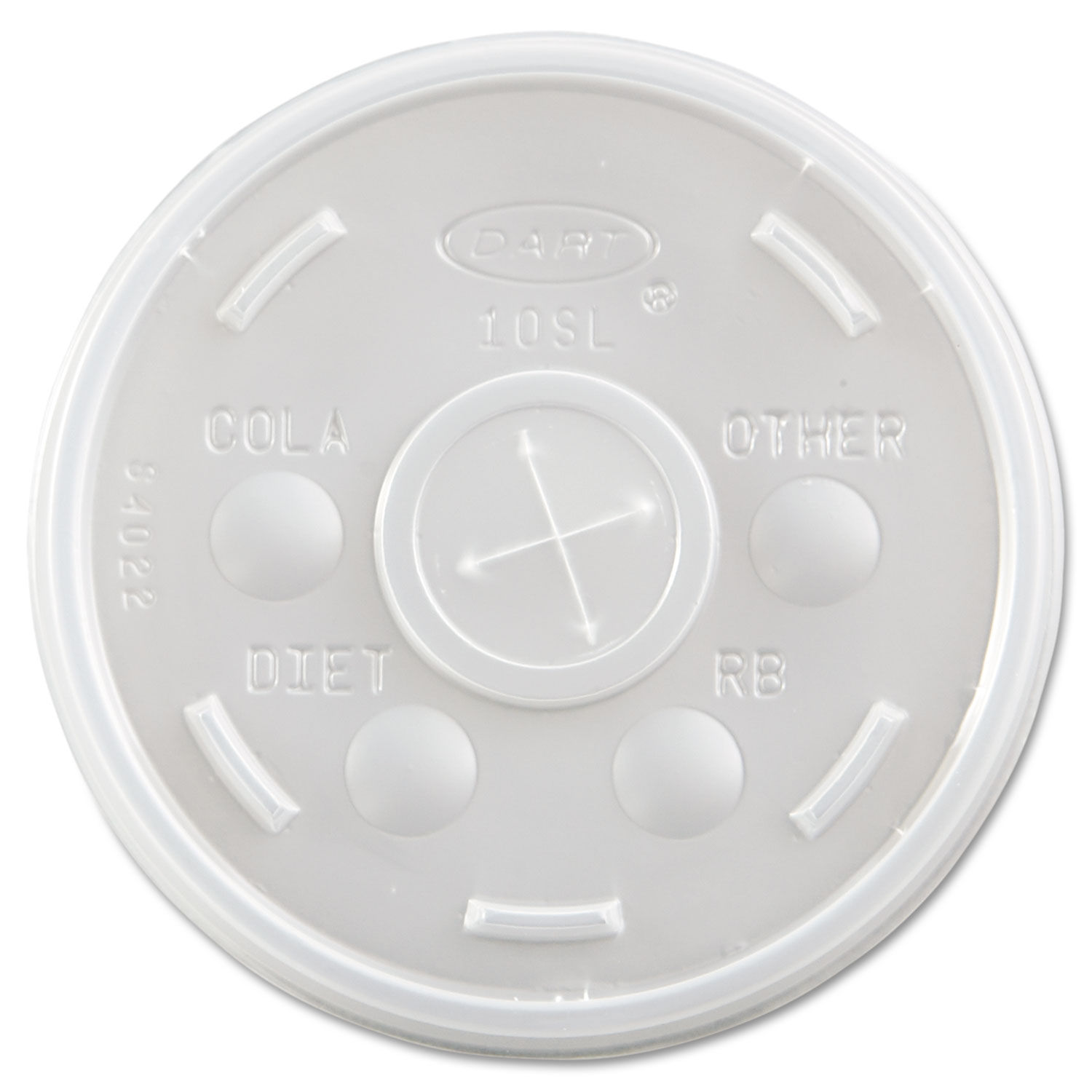 Plastic Cold Cup Lids by Dart® DCC10SL
