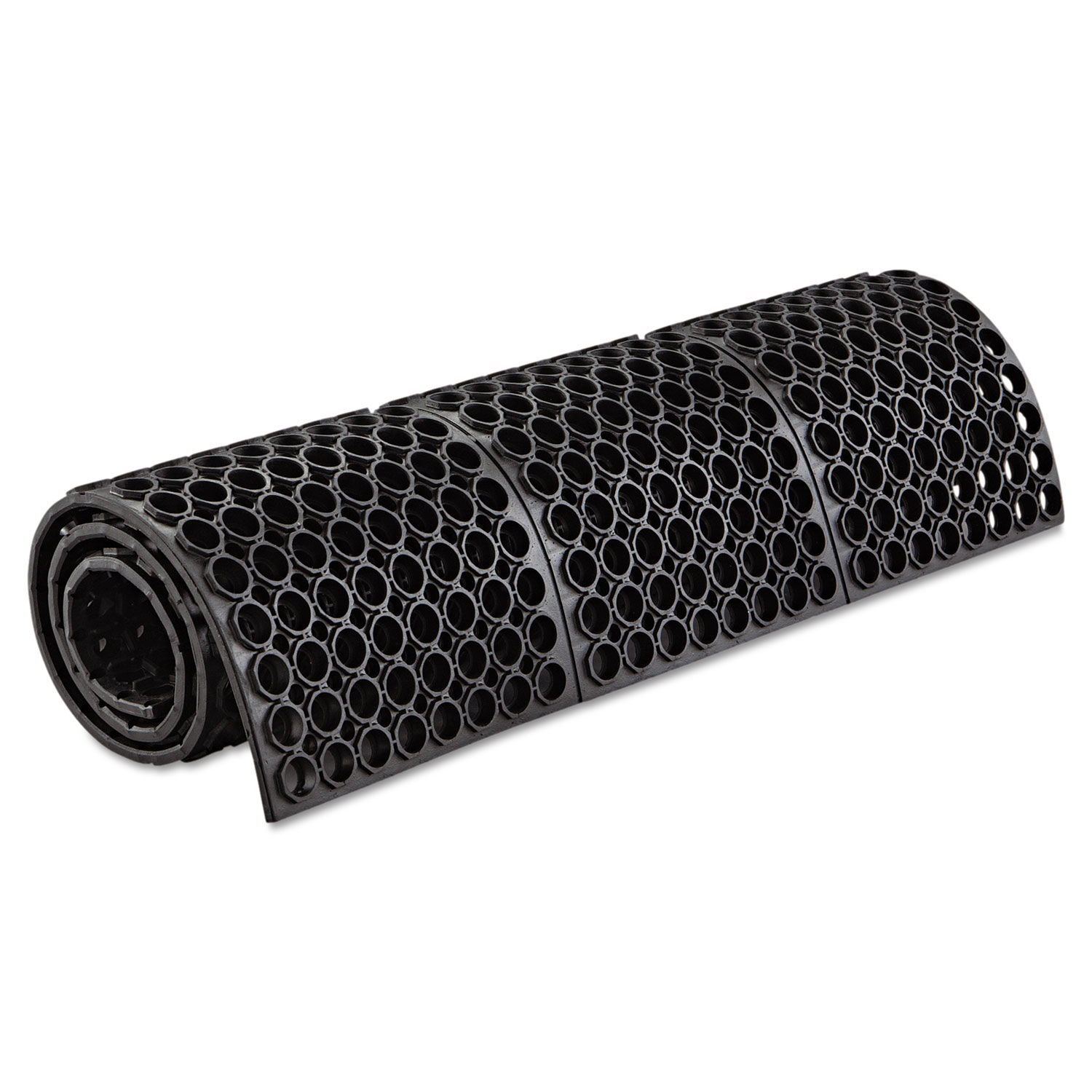 Safewalk HeavyDuty AntiFatigue Drainage Mat by Crown CWNWSTF35BK