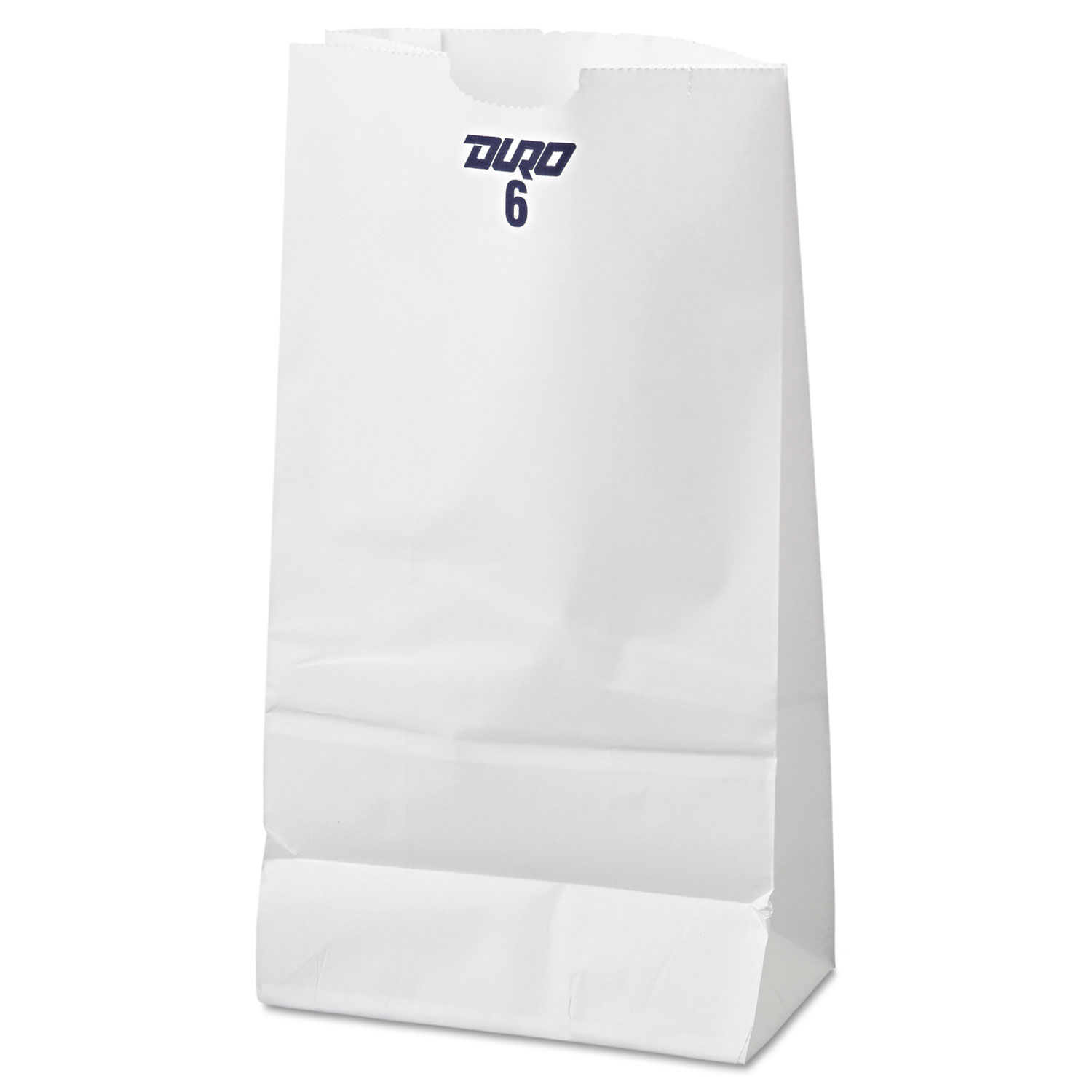 Grocery Paper Bags, 57 lbs Capacity, #8, 6.13w x 4.17d x 12.44h, Kraft, 500 Bags