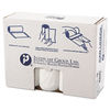 IBSS404817N - High-Density Commercial Can Liners, 45 gal, 17 mic, 40" x 48", Clear, 25 Bags/Roll, 10 Interleaved Rolls/Carton