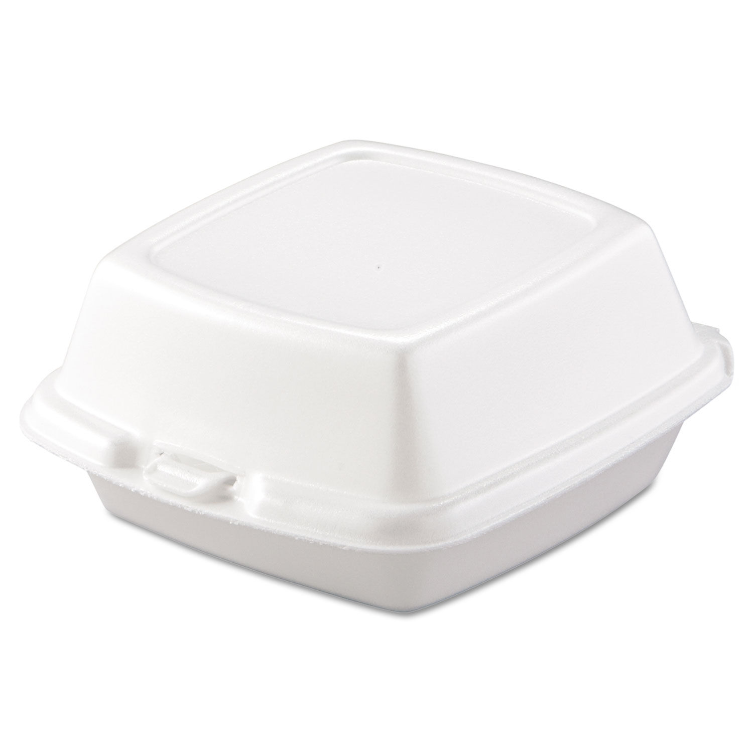 Dart White Foam Hinged Lid Containers 60HT1