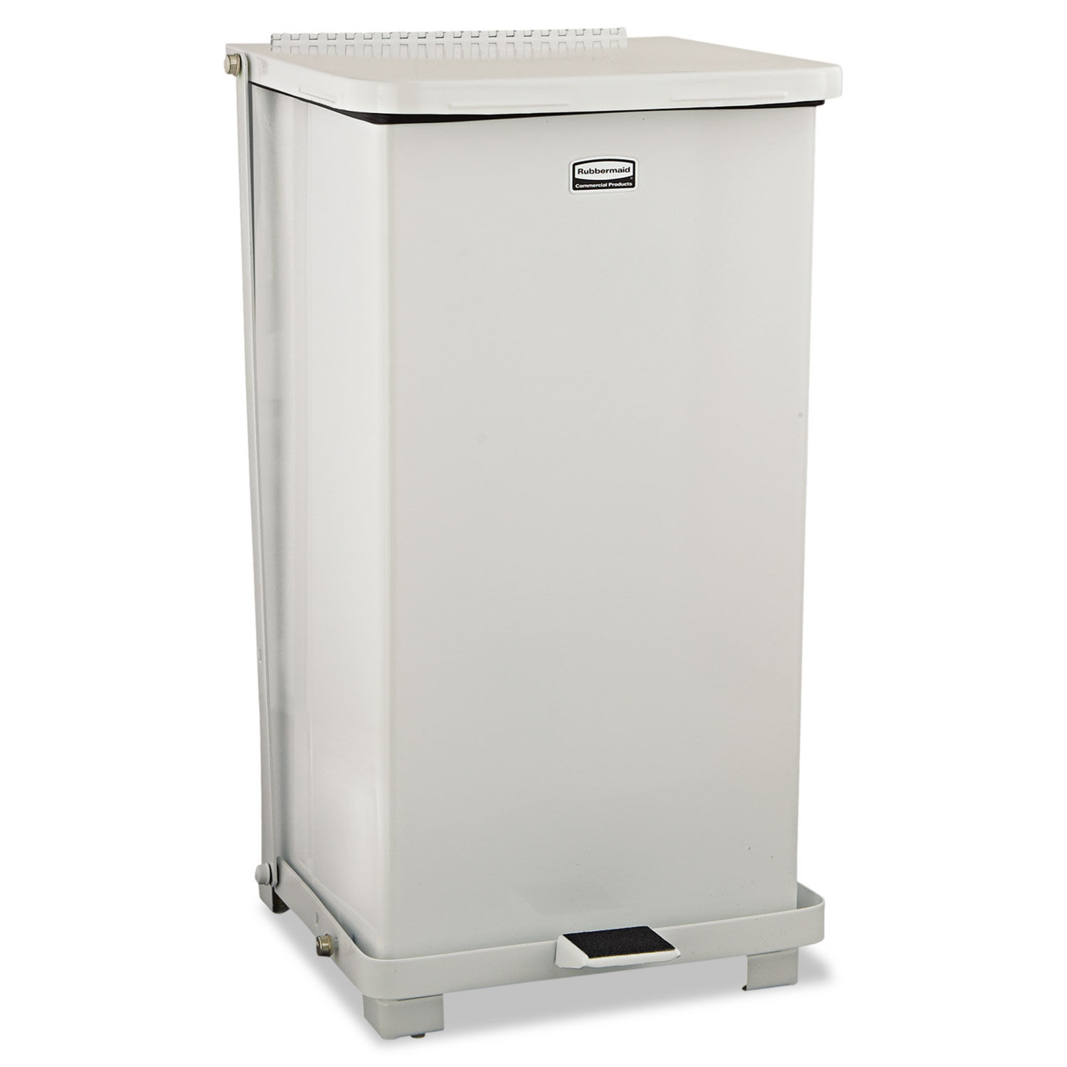 Rubbermaid Commercial Steel Step Trash Can - 7 gal Capacity