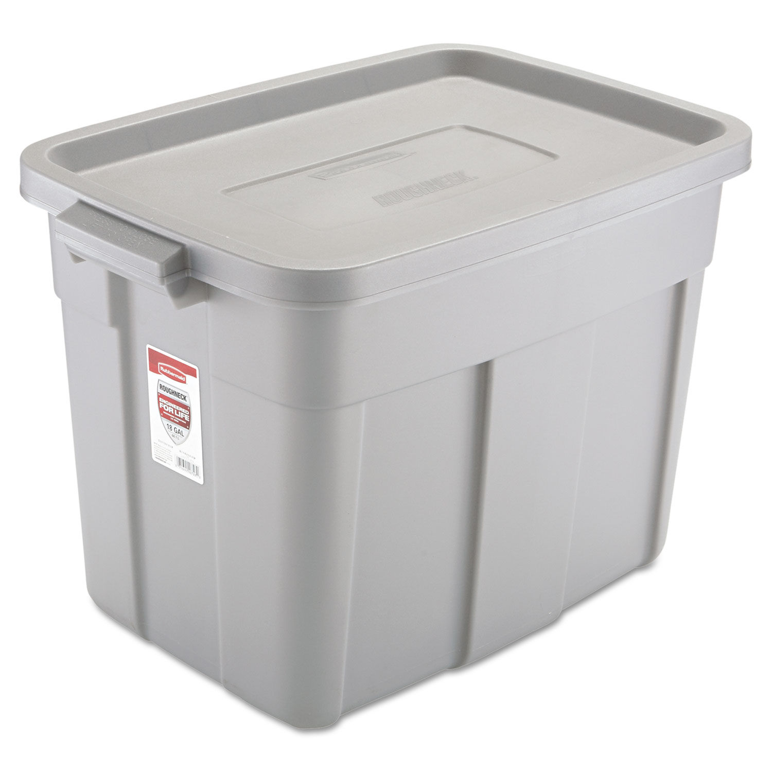 Rubbermaid 10gal Roughneck Storage Tote Gray