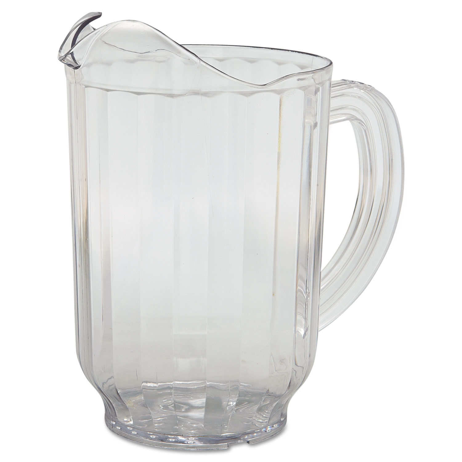 Carlisle 554007 VersaPour 60 oz. Clear Polycarbonate Beverage Pitcher