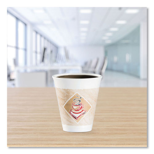 Cafe G Foam Hot/Cold Cups by Dart® DCC12X16G