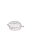 DCCC57PST1 - ClearSeal Hinged-Lid Plastic Containers, 5.8 x 6 x 3, Clear, Plastic, 125/Pack, 4 Packs/Carton