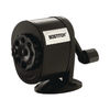 BOSMPS1BLK - Metal Manual Pencil Sharpener, Manually-Powered, 5.44" x 2.69" x 4.33", Black