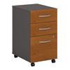 BSHWC72453SU - Series C Mobile Pedestal File, Left/Right, 3-Drawers: Box/Box/File, Legal/Letter/A4/A5, Cherry/Gray, 15.75" x 20.25" x 27.88"