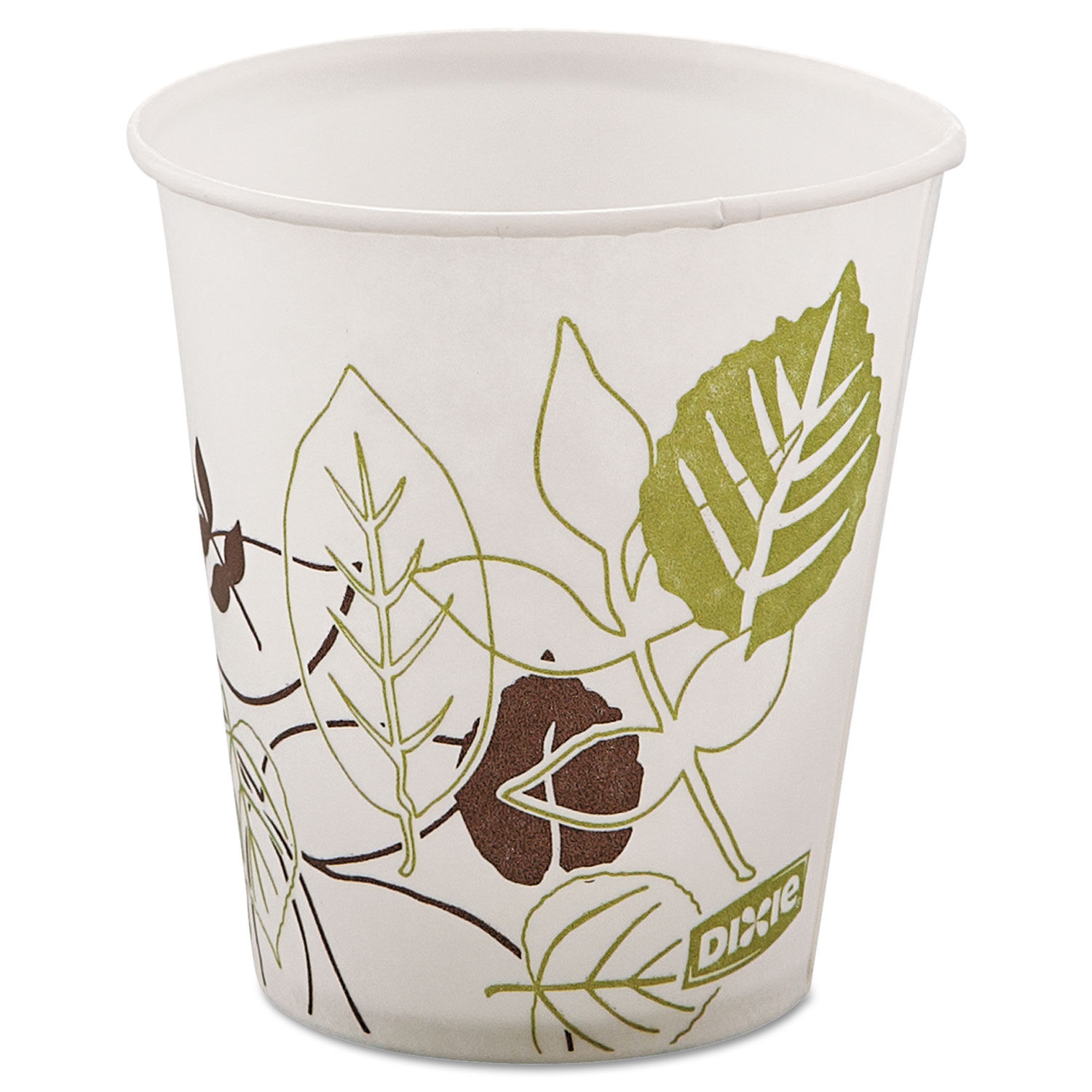 Pathways Wax Treated Paper Cold Cups by Dixie® DXE58PATHPK