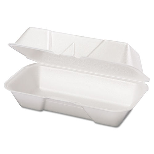 Genpak Foam Hinged Lid Snack Containers SKU#GNP20500