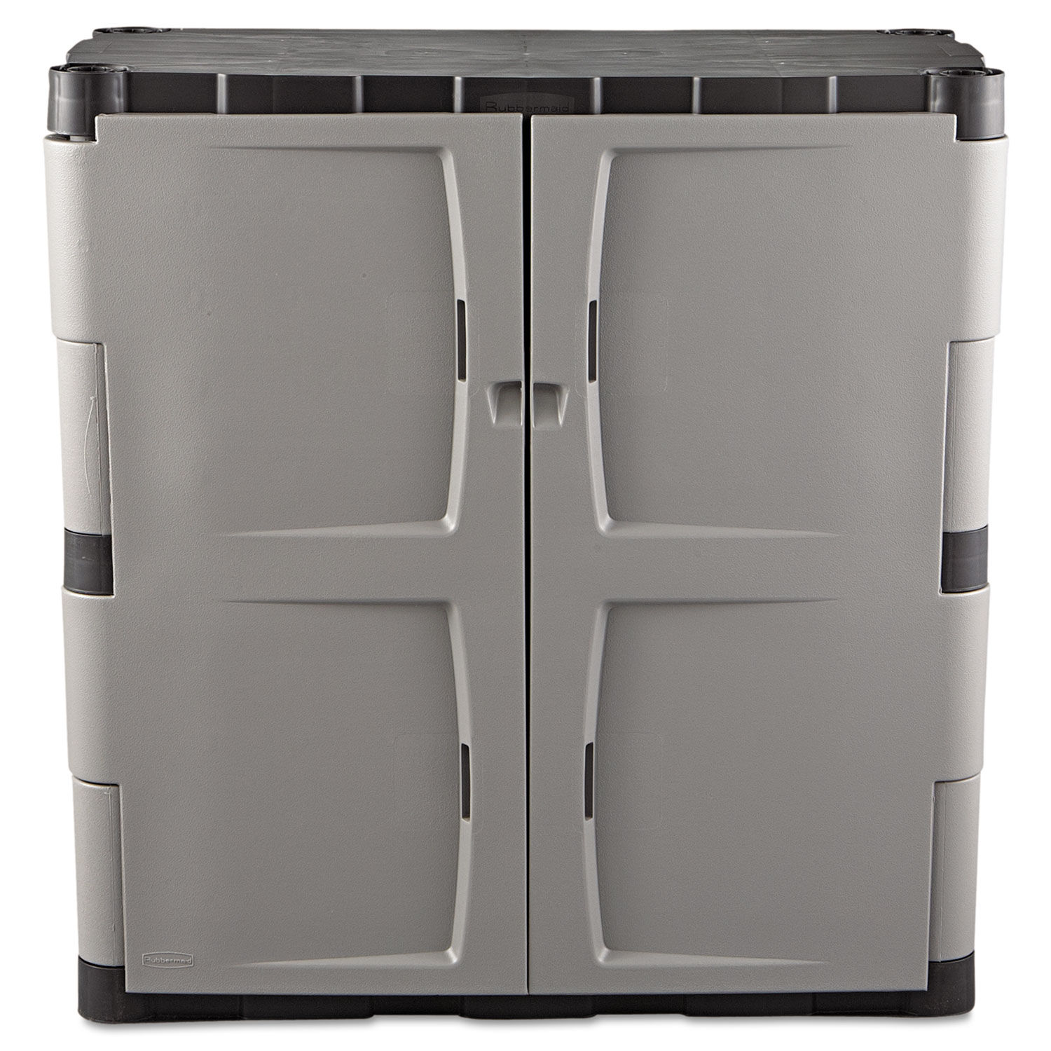 Rubbermaid 7085 Plastic Storage Cabinet Base Double Door 36W x 18