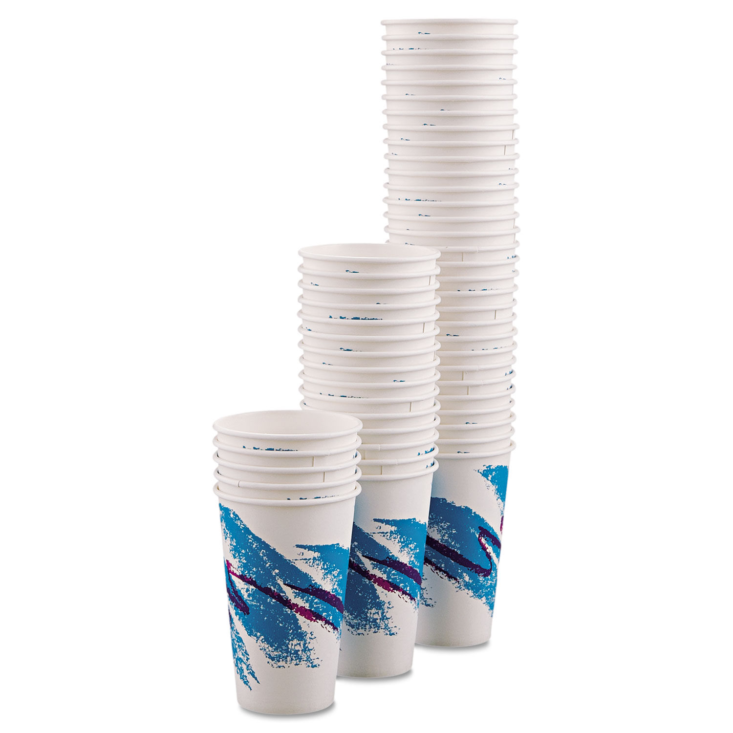 Jazz Paper Hot Cups by Dart® SCC316JZJ