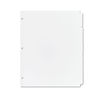 AVE11506 - Write and Erase Plain-Tab Paper Dividers, 5-Tab, 11 x 8.5, White, 36 Sets