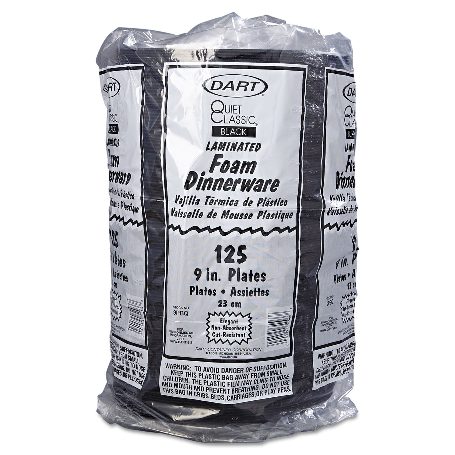 Quiet Classic Laminated Foam Dinnerware by Dart® DCC9PBQR