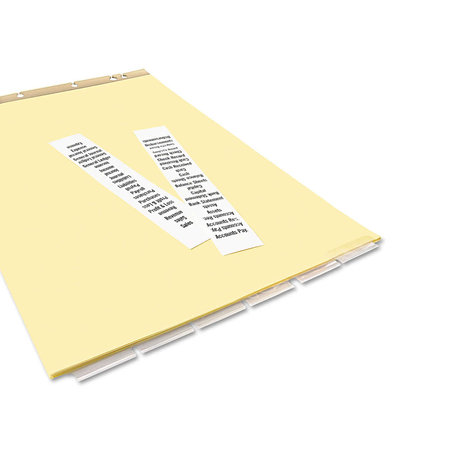 Post Binder Insertable Tab Dividers by Avery® AVE11644