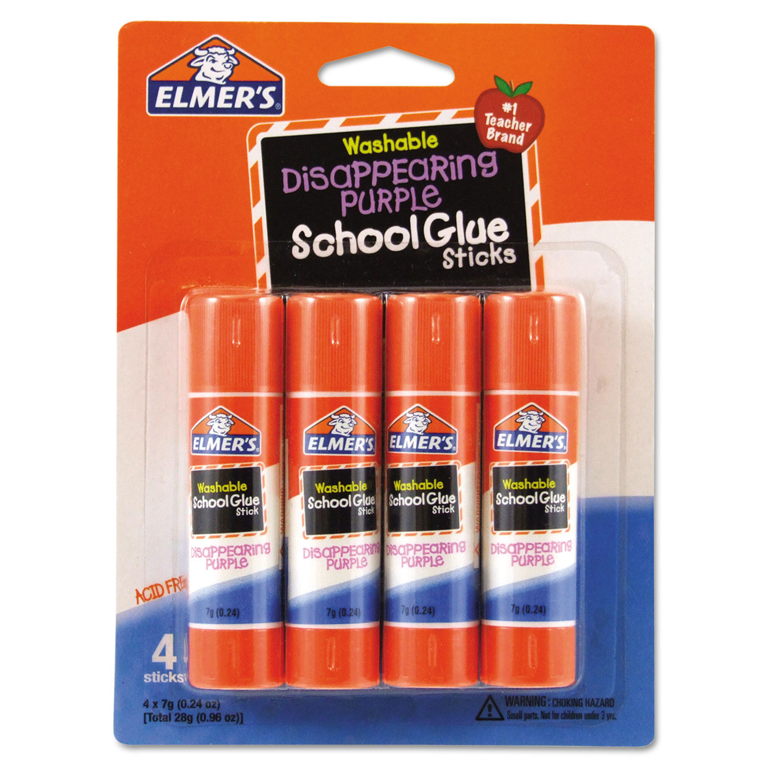 Washable School Glue Sticks by Elmer's® EPIE543