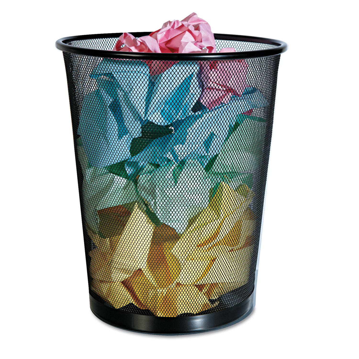 Mesh Wastebasket by Universal® UNV20008