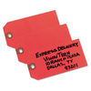 AVE12345 - Unstrung Shipping Tags, 11.5 pt.Stock, 4.75 x 2.38, Red, 1,000/Box