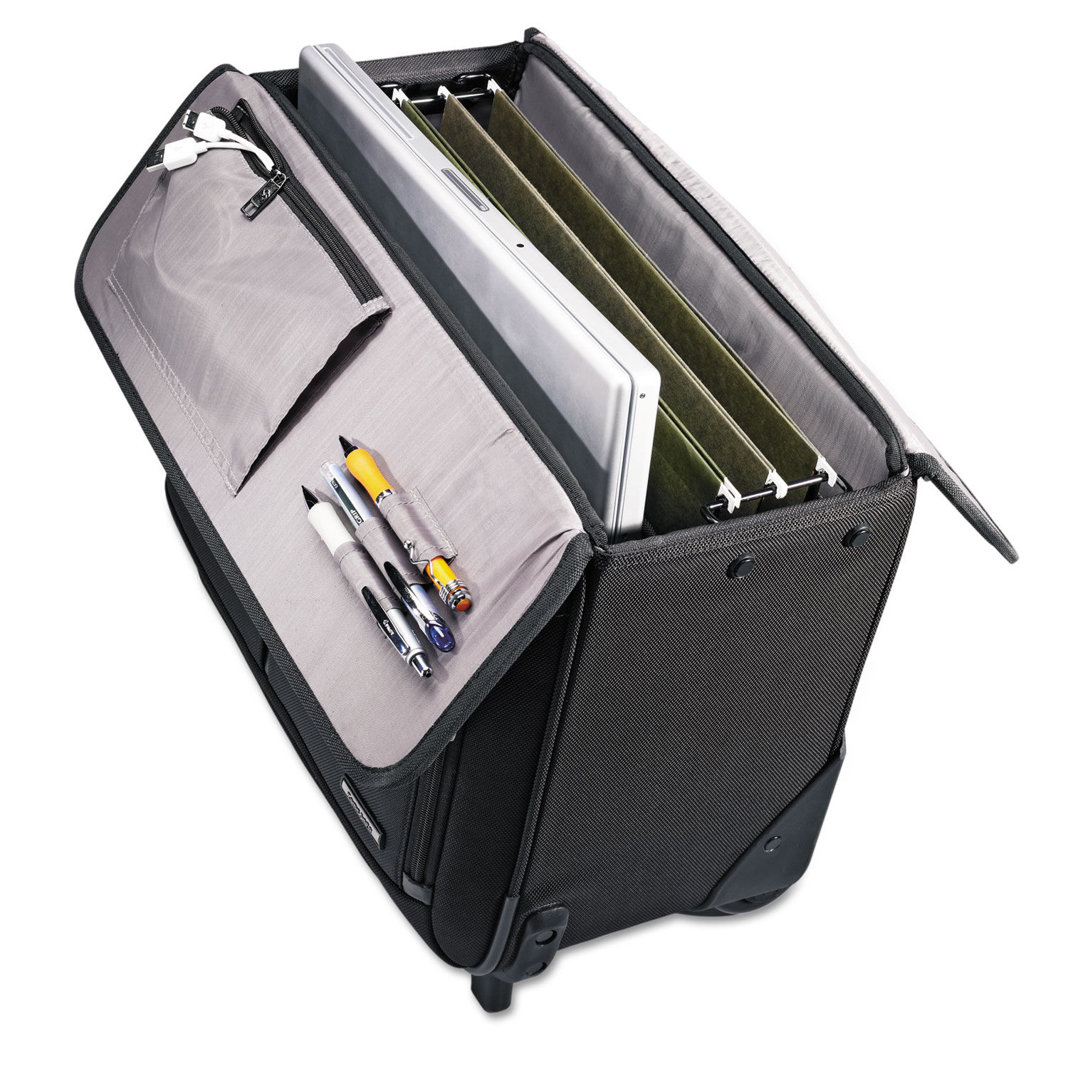 samsonite wheeled catalog case