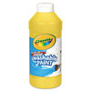 CYO542016034 - Washable Paint, Yellow, 16 oz Bottle