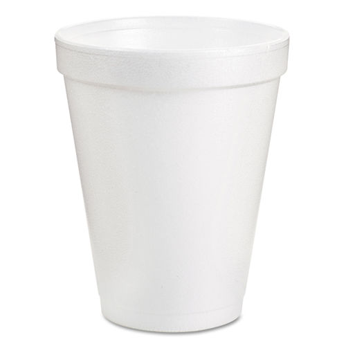 Buy 8 Oz Disposable Foam Cups (50 Pack), White Foam Cup Insulates