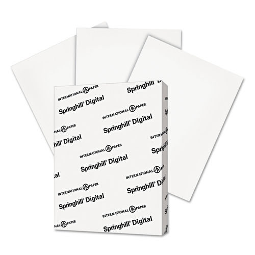 Springhill Digital Index White Card Stock, 92 Bright, 90 lb Index