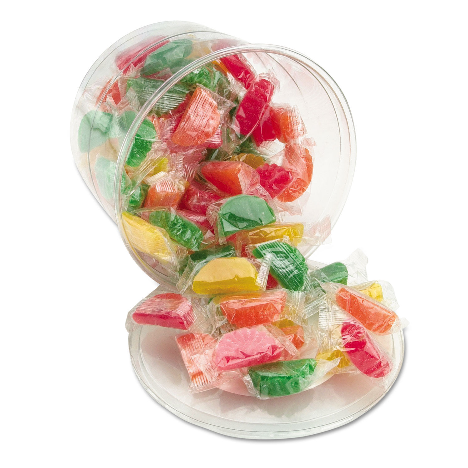 Assorted Fruit Slices Candy by Office Snax® OFX00005 | OnTimeSupplies.com