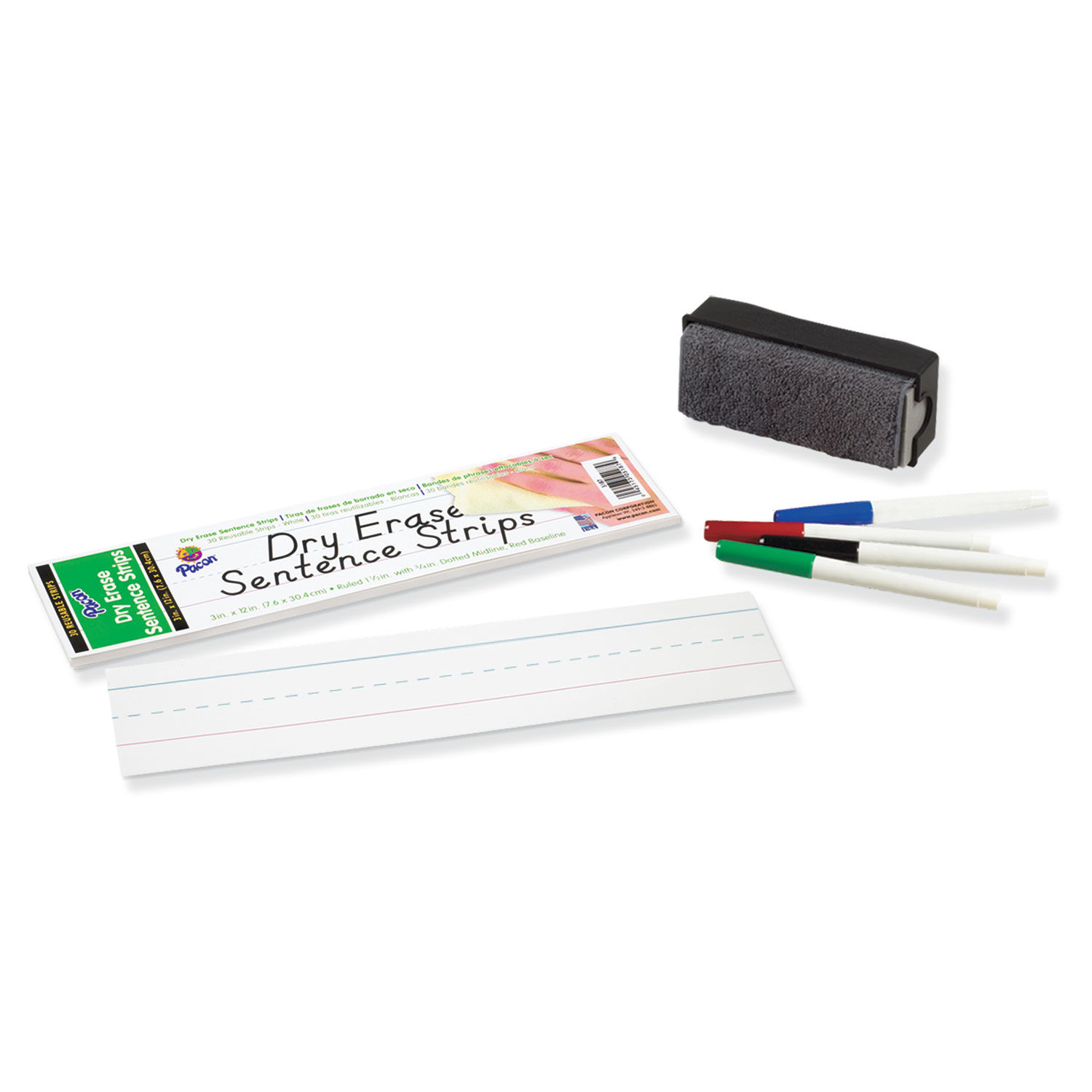 dry-erase-sentence-strips-by-pacon-pac5187-ontimesupplies