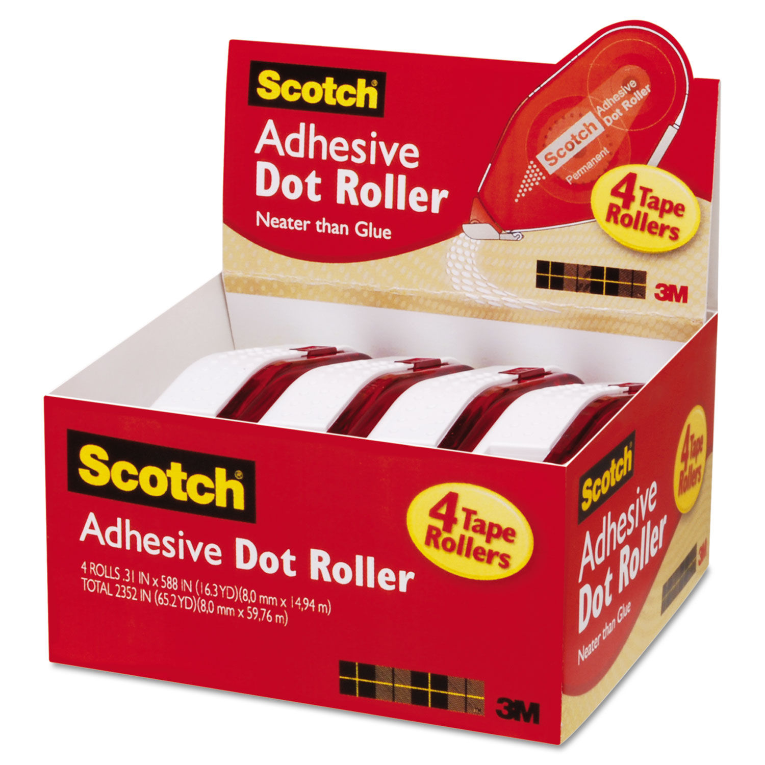 DoubleSided Adhesive Roller by Scotch® MMM6055BNS