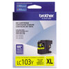 BRTLC103Y - LC103Y Innobella High-Yield Ink, 600 Page-Yield, Yellow