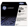 HEWCE255X - HP 55X, (CE255X) High-Yield Black Original LaserJet Toner Cartridge