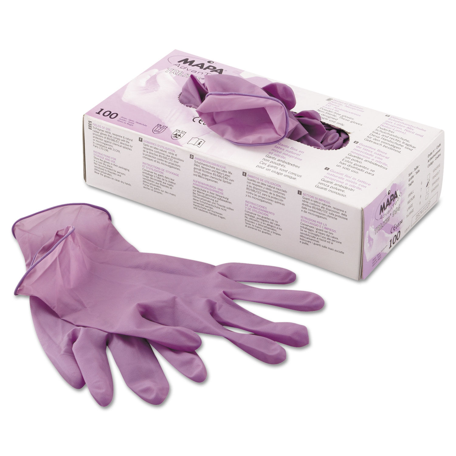 mapa rubber gloves