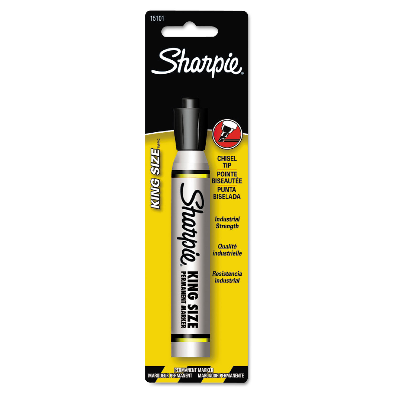 Chisel Tip Markers, Sharpie® King Size Markers in Stock - ULINE