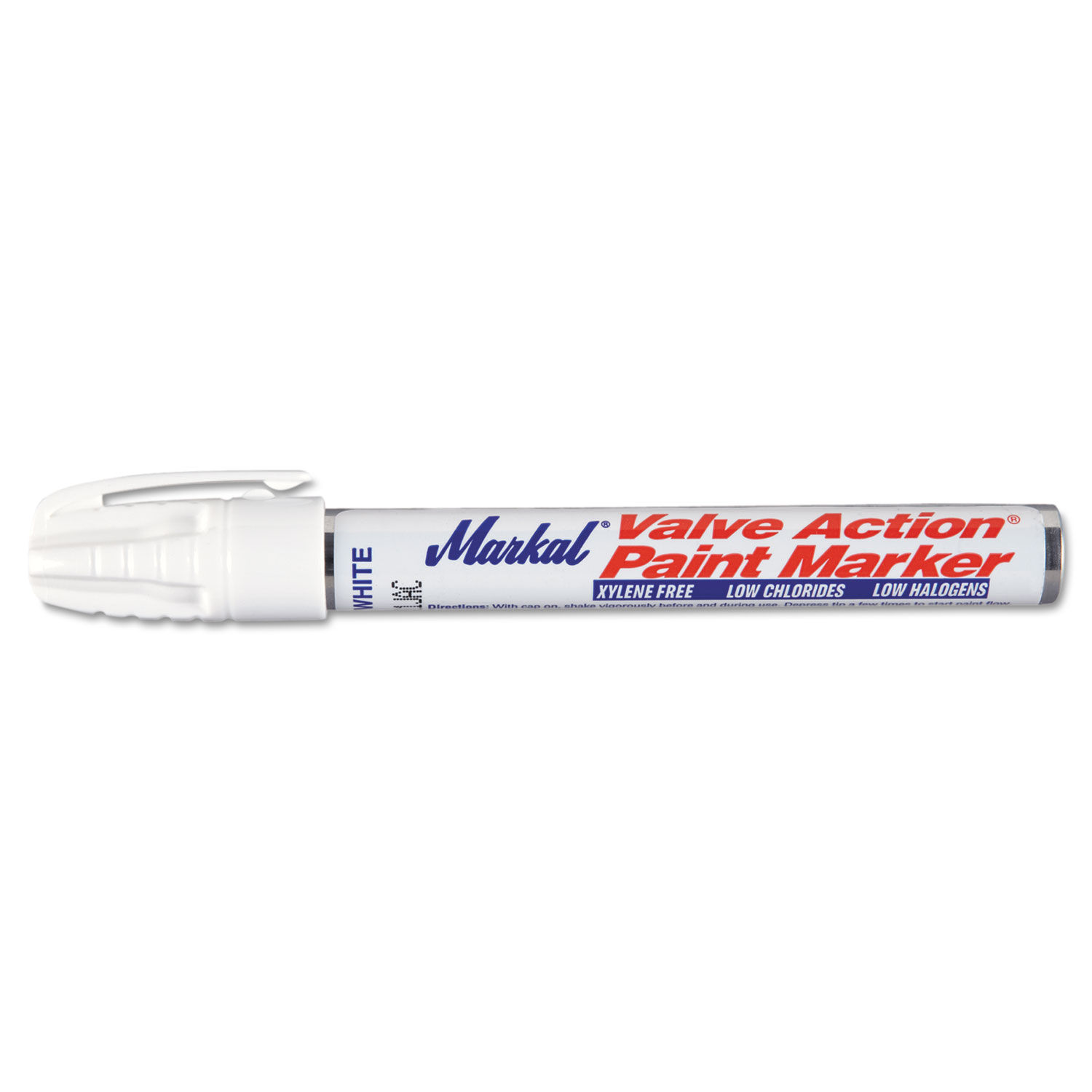 Markal Valve Action Paint Marker, Medium Bullet Tip, Yellow