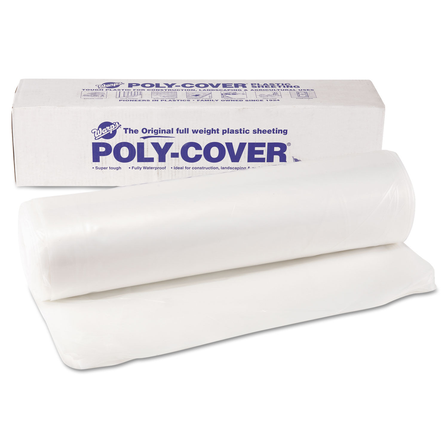 PolyCover Plastic Sheets by Warp's® WRP4X20C