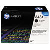 HEWQ5950A - HP 643A, (Q5950A) Black Original LaserJet Toner Cartridge