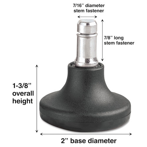 Low Profile Bell Glides by Master Caster® MAS70178