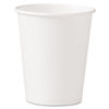 SCC370W - Single-Sided Poly Paper Hot Cups, 10 oz, White, 50 Sleeve, 20 Sleeves/Carton