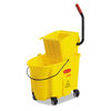 RCP758088YW - Wavebrake 35 Quart Bucket/Wringer Combinations, Yellow