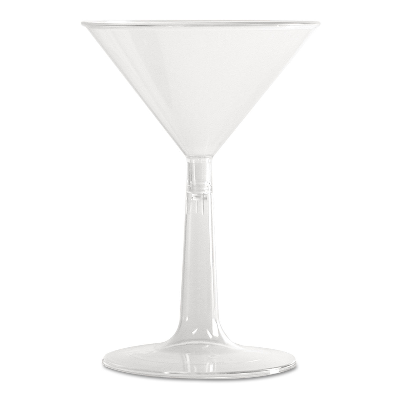 6oz. Plastic Martini Cups - 6 per pack