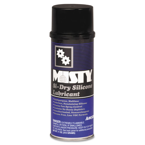 Silicone lubricant spray